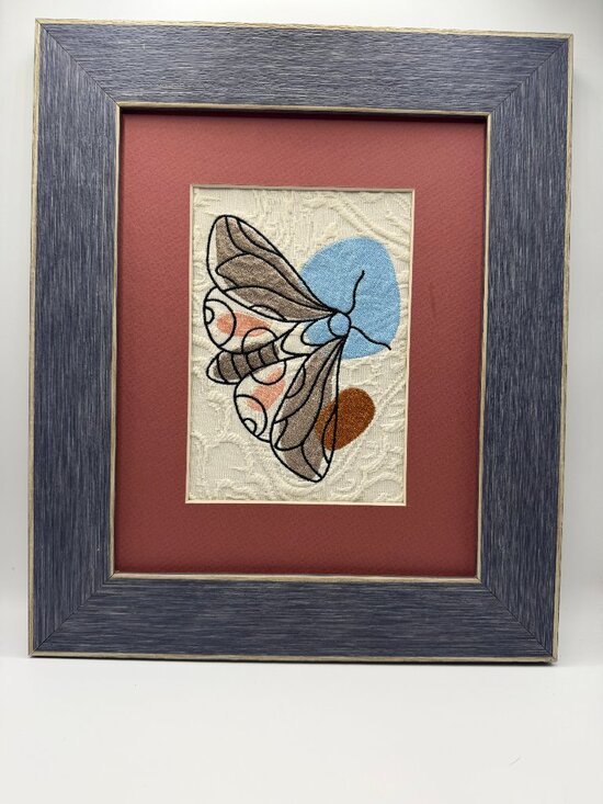 Simply Quilted Other - Homemade Insect Embroidery Art 8X10